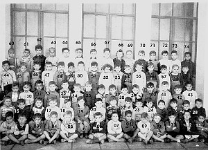 ECOLE PAUL BERT GARCONS 1950 CP